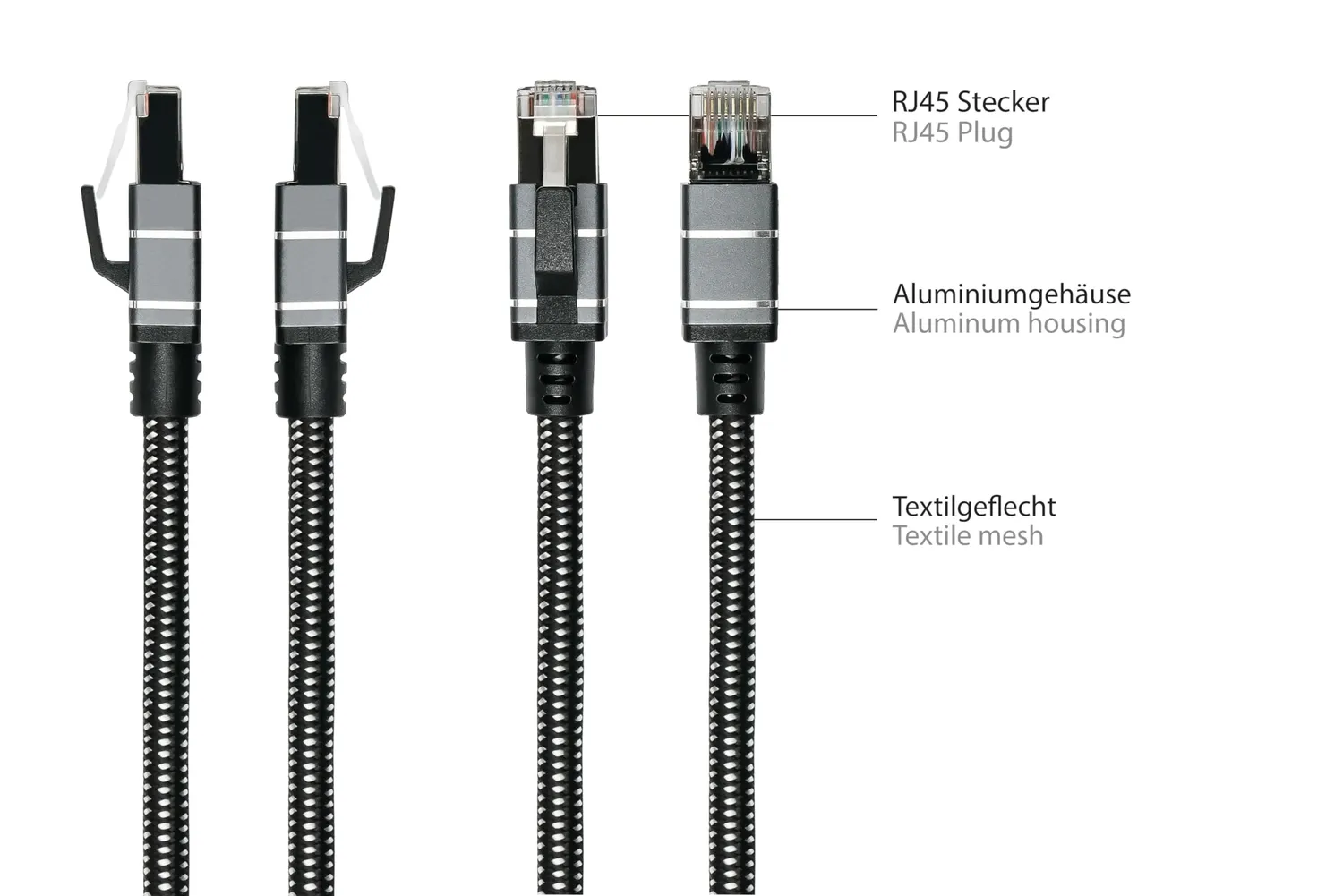Good Connections USB-C auf RJ45 Adapterkabel 10m Gigabit