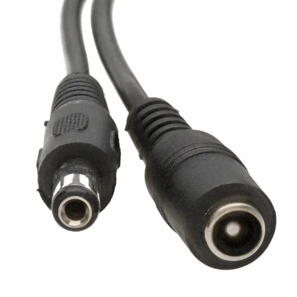 Kenable DC Verlängerungskabel 5,5x2,1mm 2m schwarz