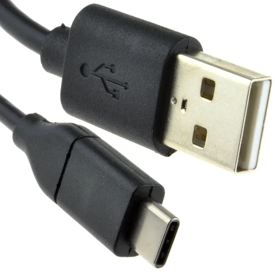 Kenable USB-C Ladekabel USB-A auf C 3 m schwarz 3A