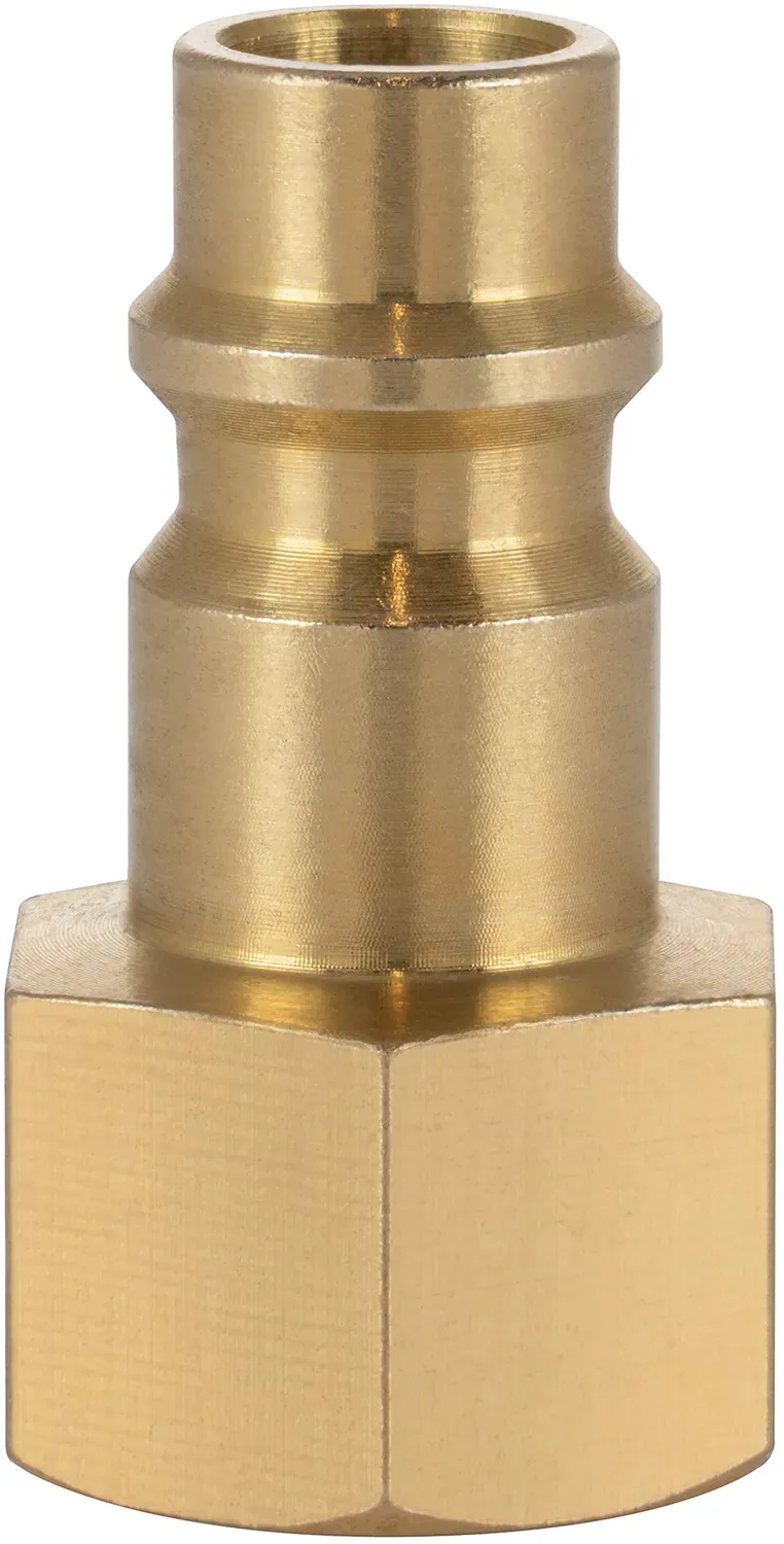 Poppstar Druckluft-Stecknippel NW 7,2 IG 1/4 Zoll Messing