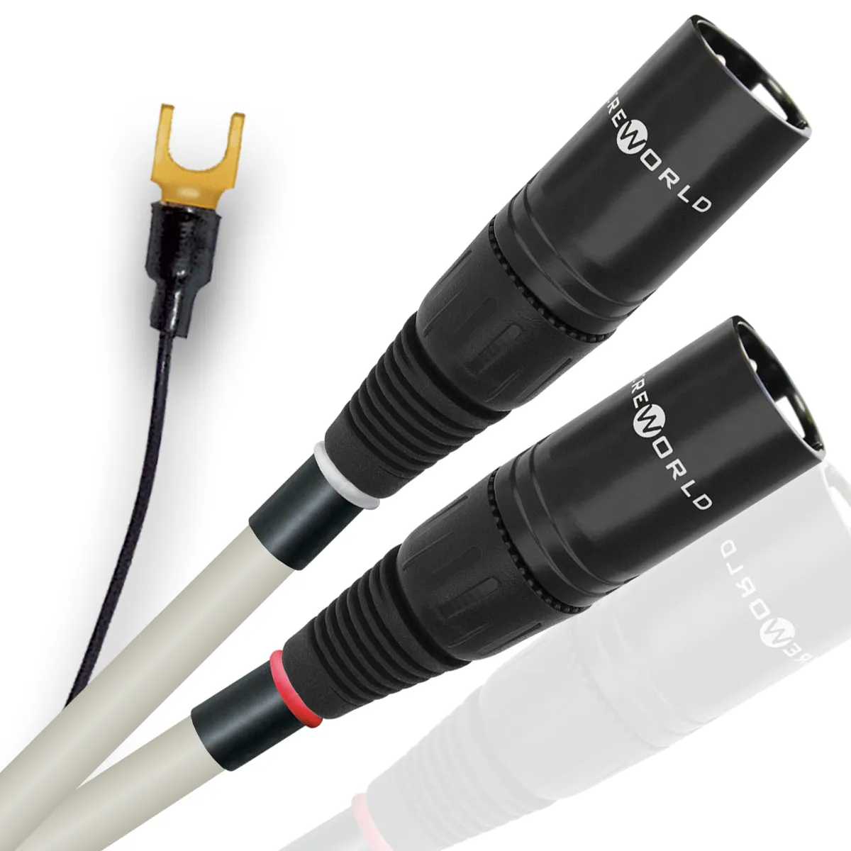 WireWorld Solstice 10 Tonarmkabel DIN-Cinch 1,0 m Silber