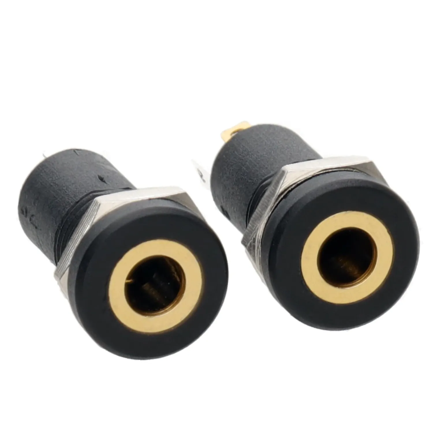Kenable 3,5mm AUX Einbaubuchse 2 Stück Löten