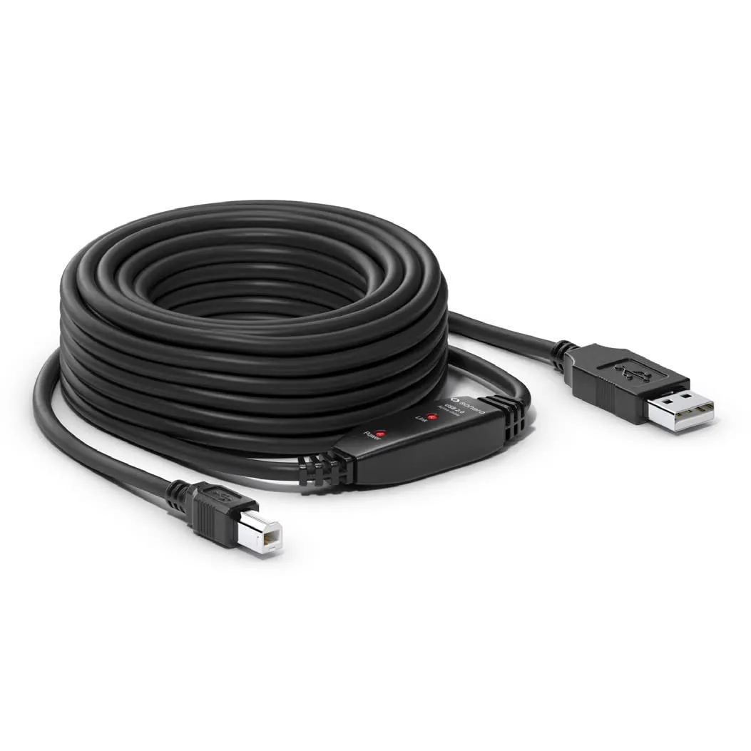 Sonero S-XU2000-100 USB-Kabel aktiv 10m schwarz