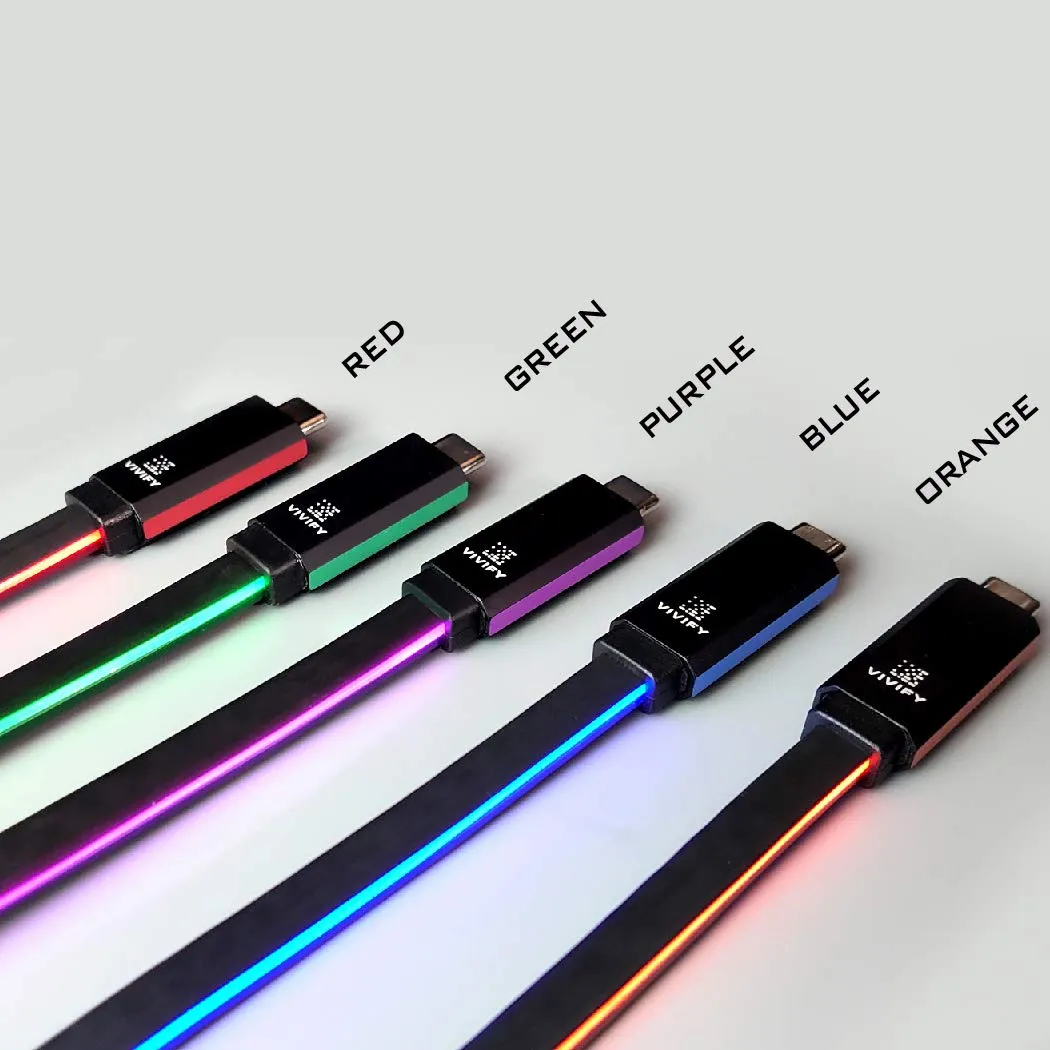 Vivify Aceso W10 USB-C Kabel 1 m rot 10 Gbit/s