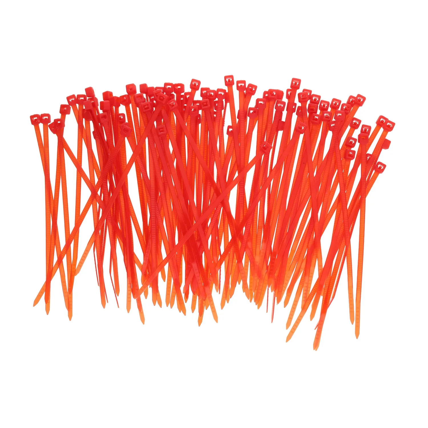 kenable Kabelbinder Rot 100x2,5mm 100er Pack Nylon
