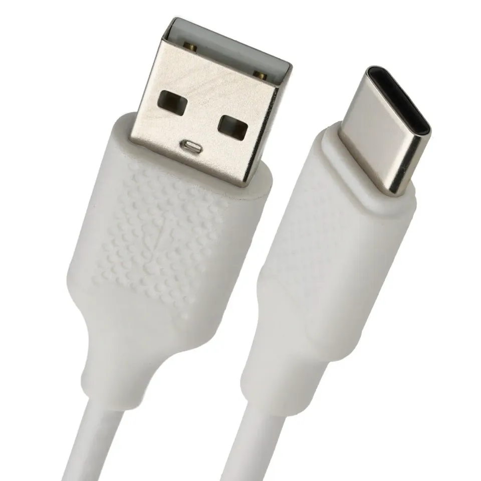 Kenable USB-C Ladekabel USB-A auf USB-C 1m Weiß 3A