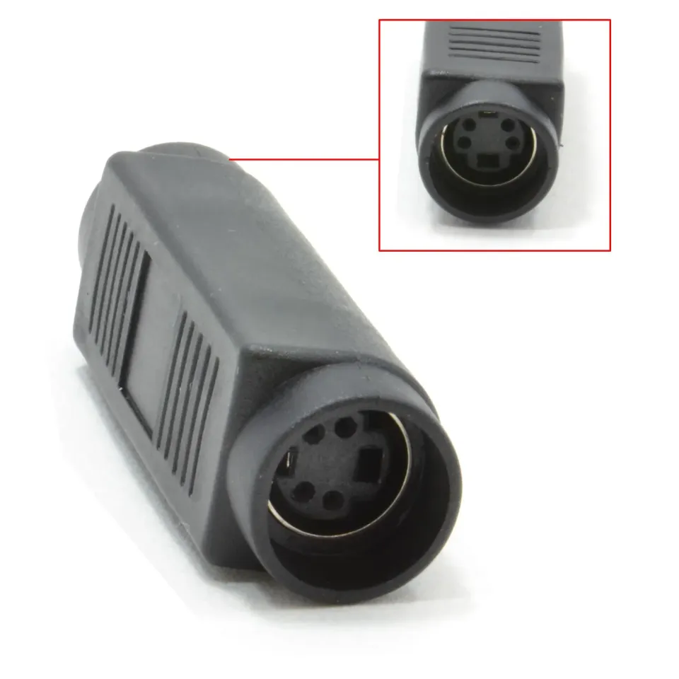 Kenable S-Video Kupplung Buchse-Buchse Mini-DIN 4-polig