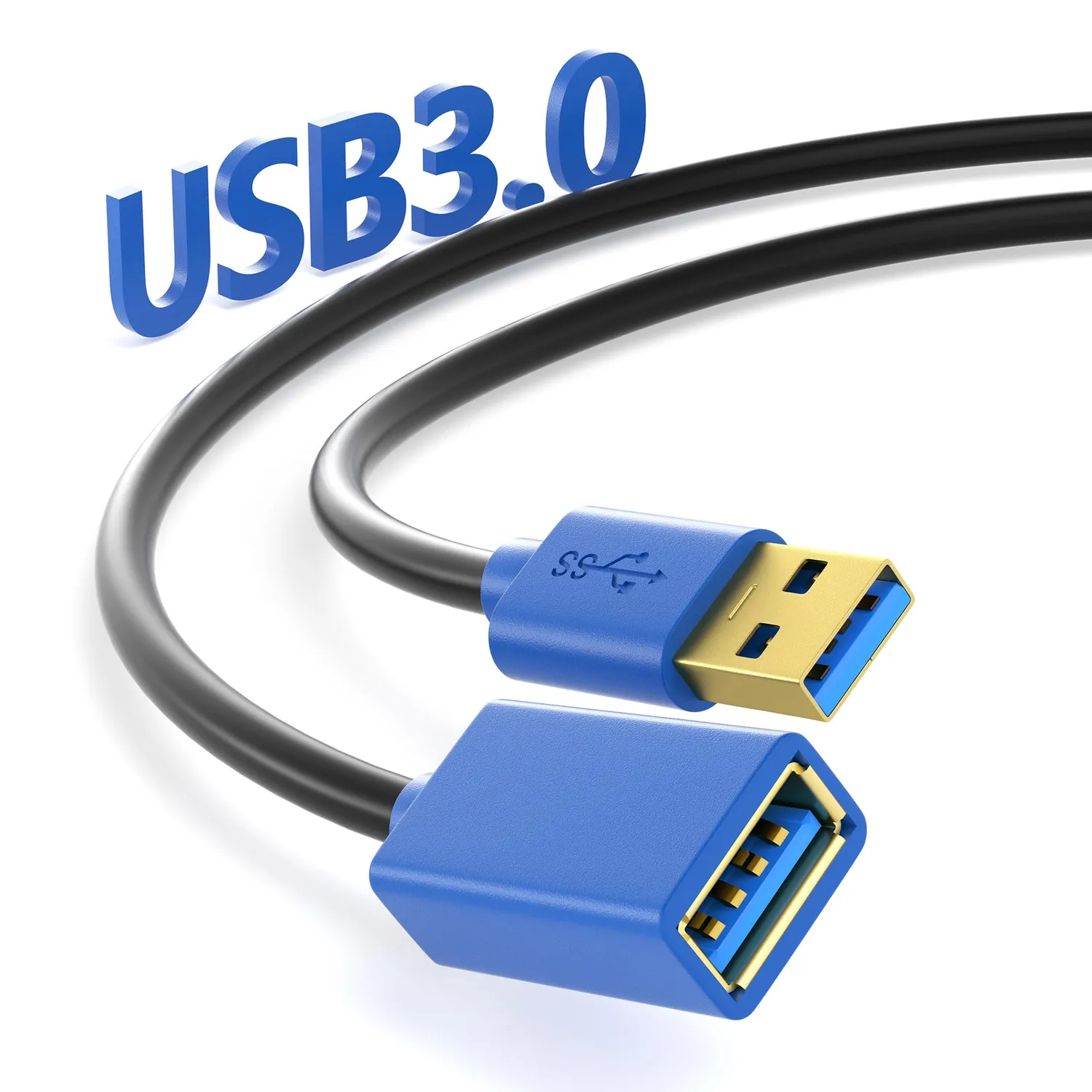 Jamega USB 3.0 Verlängerungskabel 0,5m High Speed