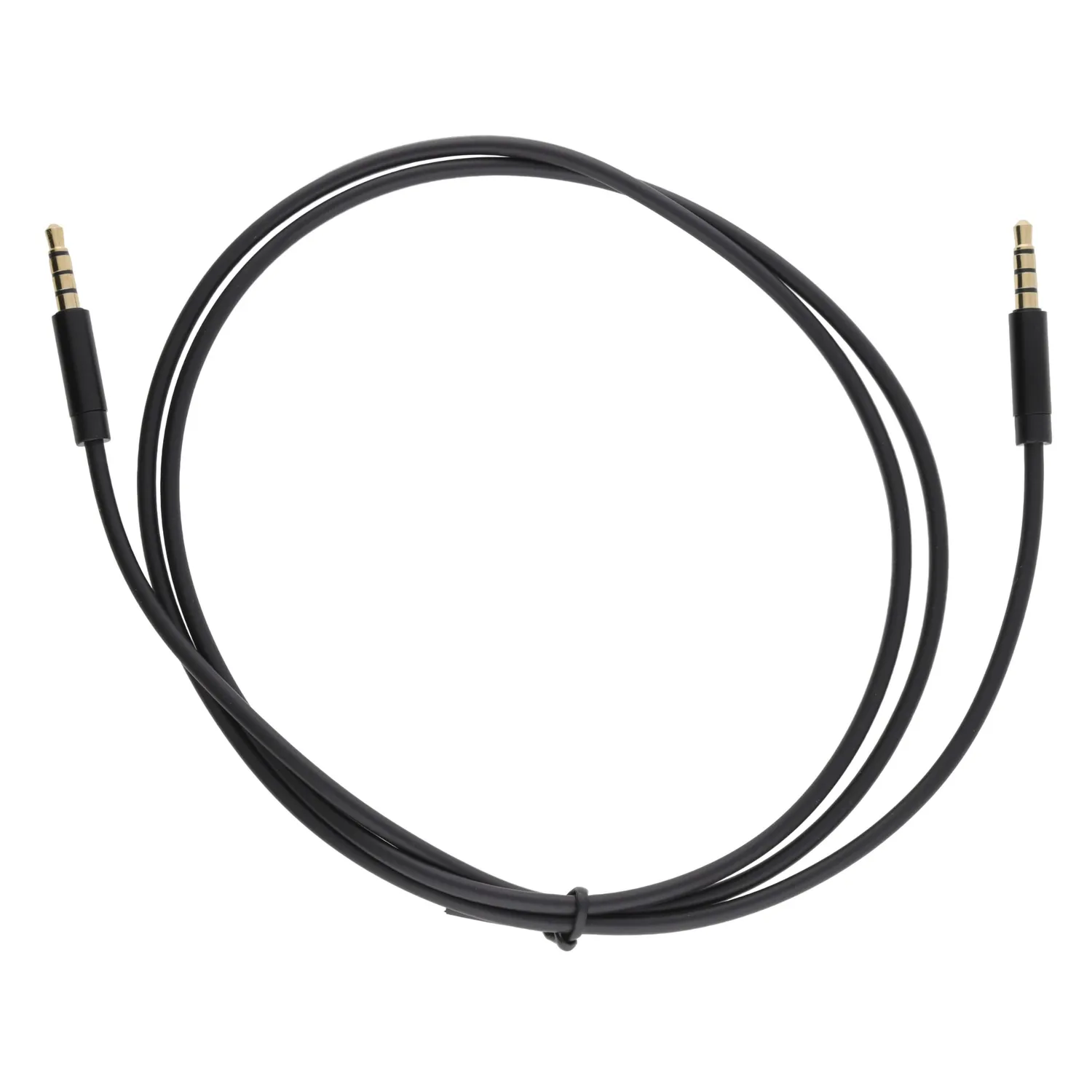 Kenable Pro 4-Pol 3,5mm Klinkenkabel 1m schwarz TPE