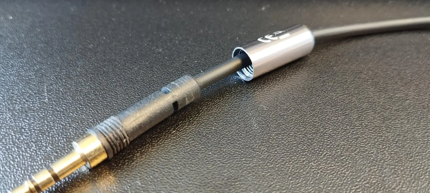 Jamega Stereo Klinken Adapter 0,1 m 3,5 mm auf 6,3 mm