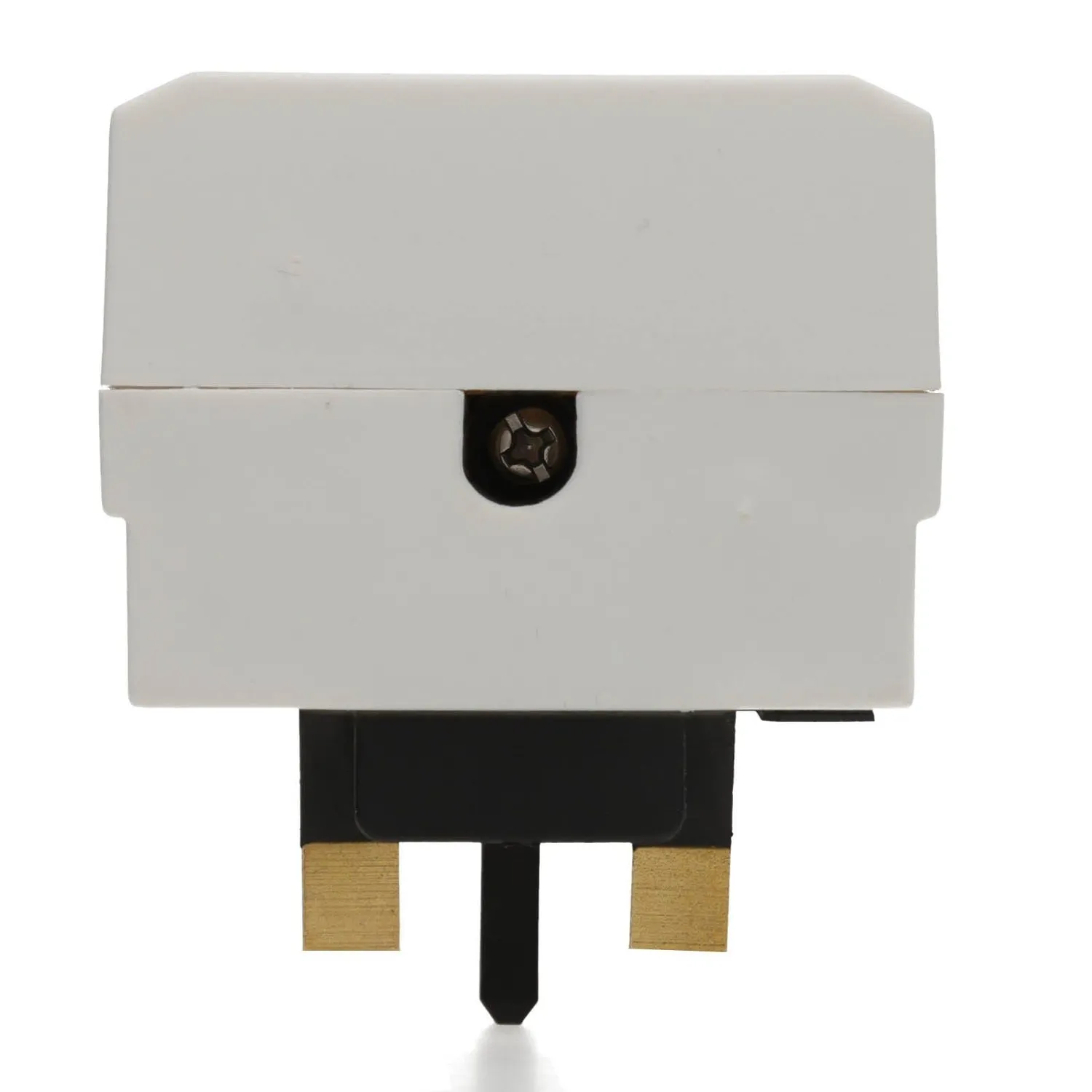 Kenable BCA Euro 2-Pin zu UK Stecker-Adapter Weiß 3A