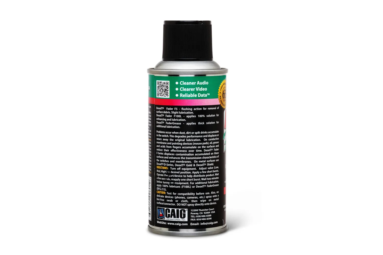 DeoxIT F-5 Faderspray Kontaktpflege 142 g