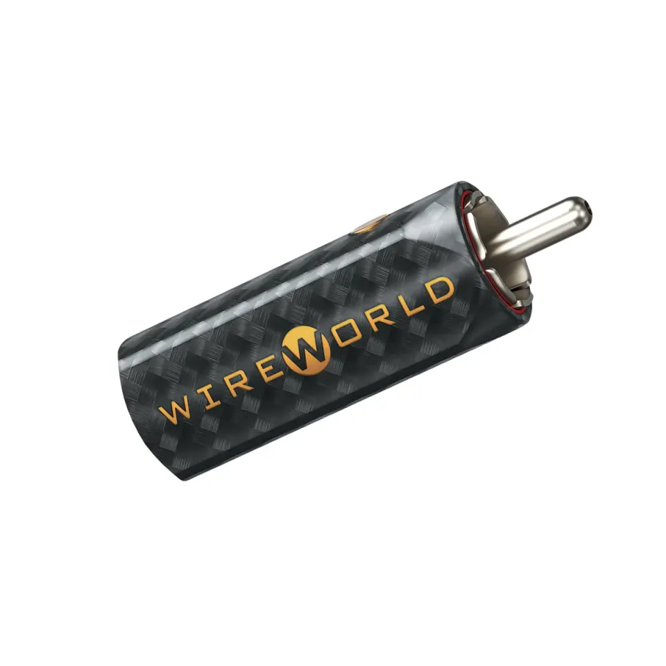 WireWorld RCA Cinch-Stecker Carbon 11 mm 1 Stück