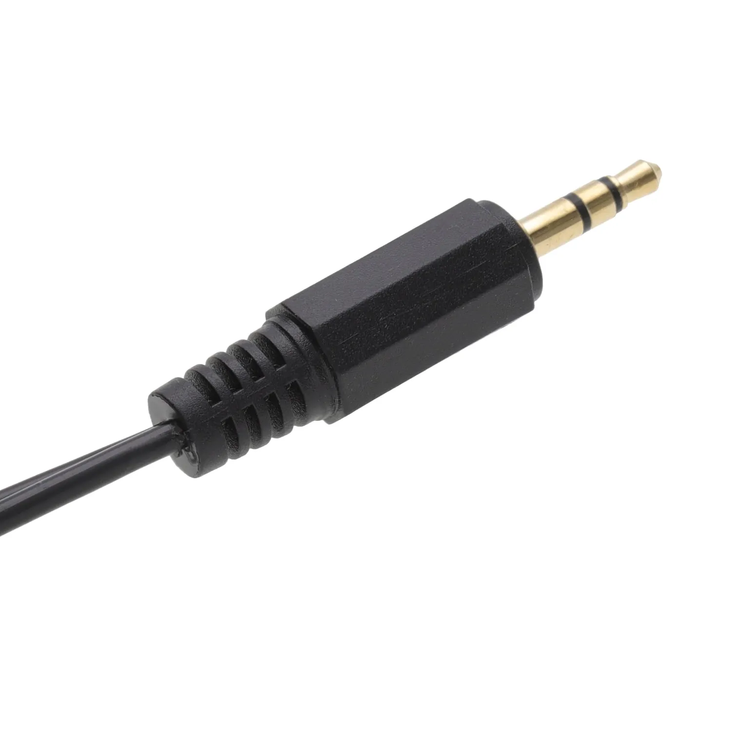 Kenable 3,5mm Klinkenkabel Winkelstecker 1m Schwarz