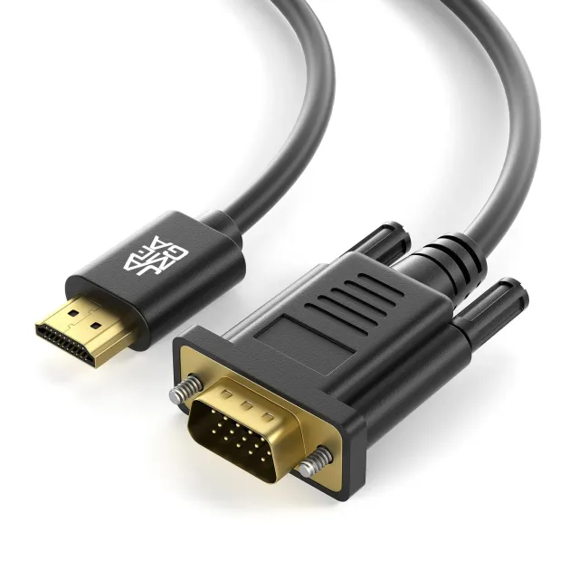 JAMEGA HDMI zu VGA Kabel 1,5m 1080p