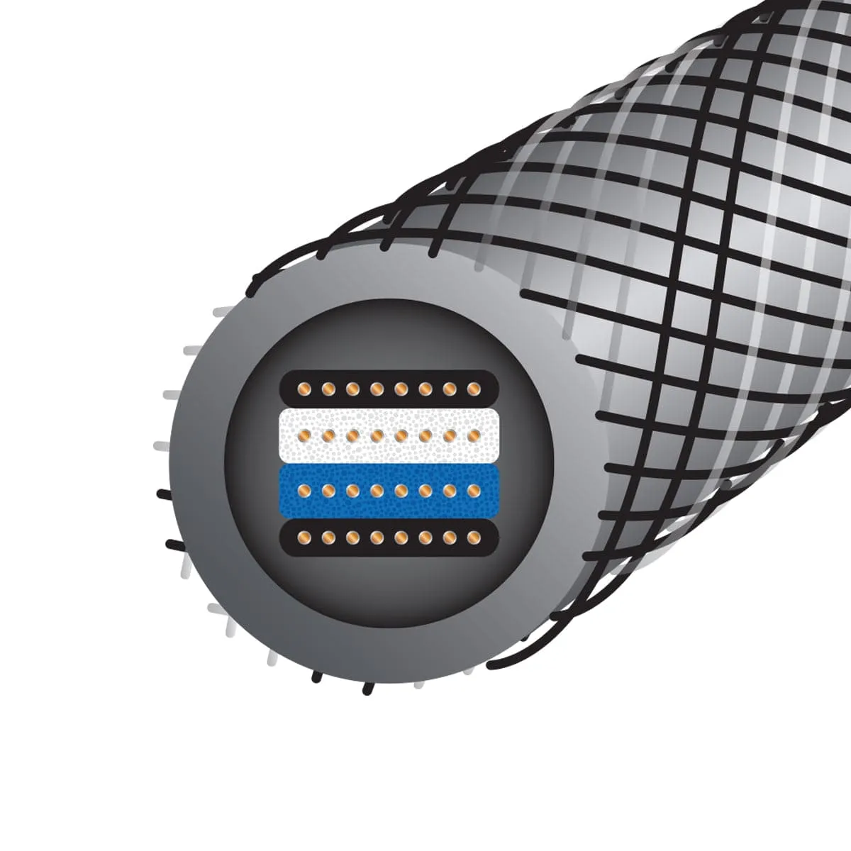 WireWorld Silver Eclipse 10 Lautsprecher-Jumper Banana 4er-Set silber