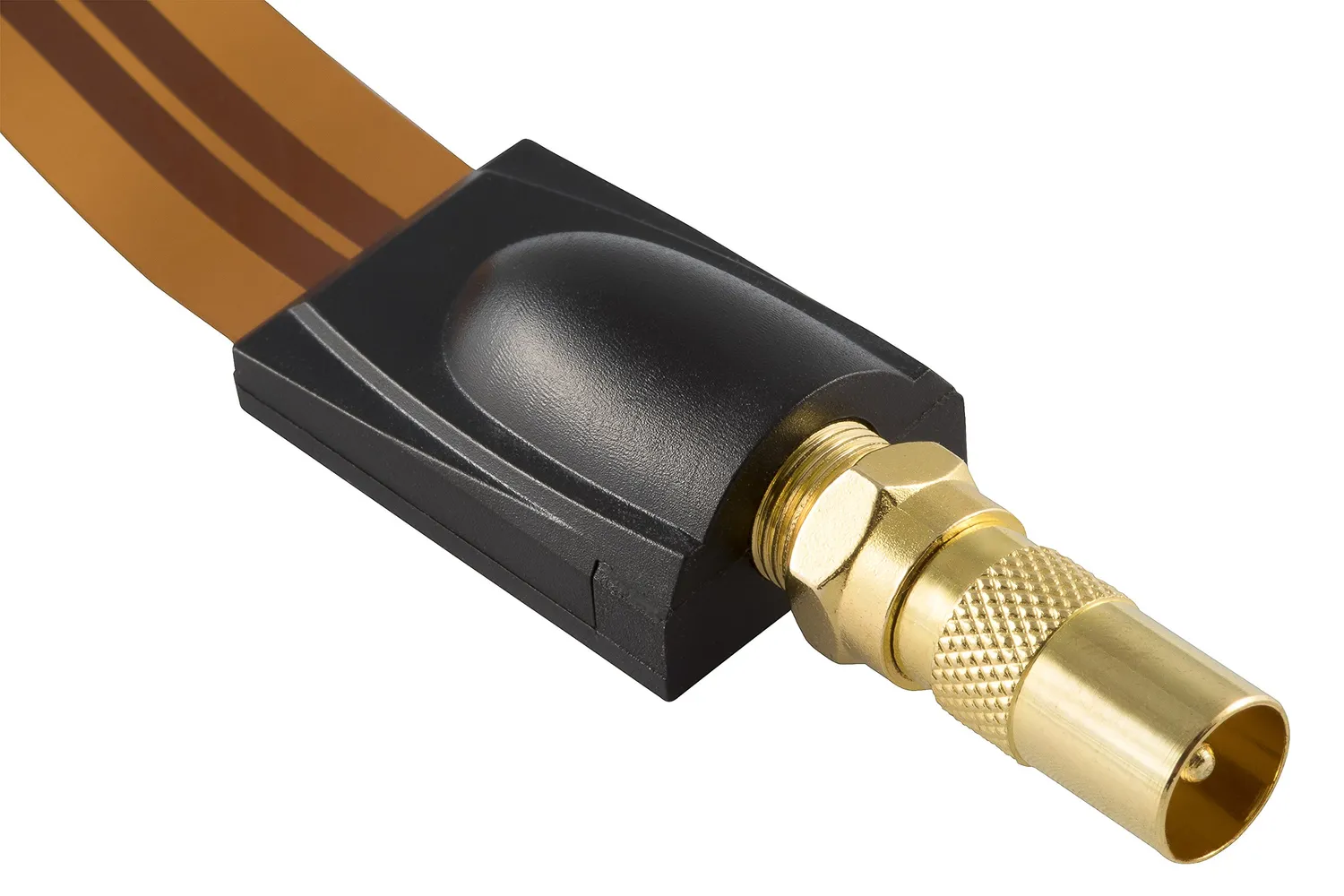 Poppstar SAT Adapter Koax Antenne 8 Stück vergoldet