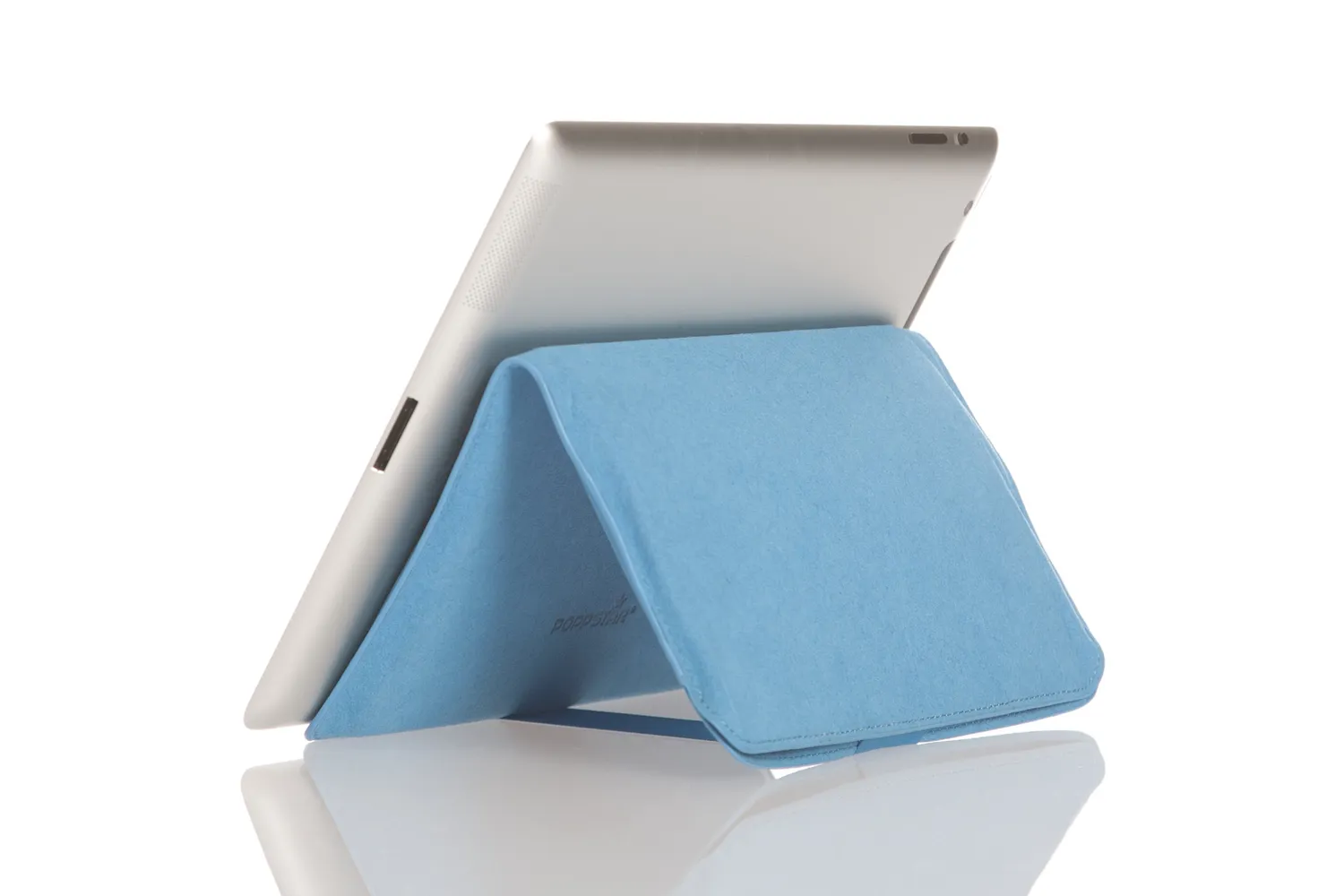 Poppstar Tablethülle 9,7 Zoll blau Mikrofaser