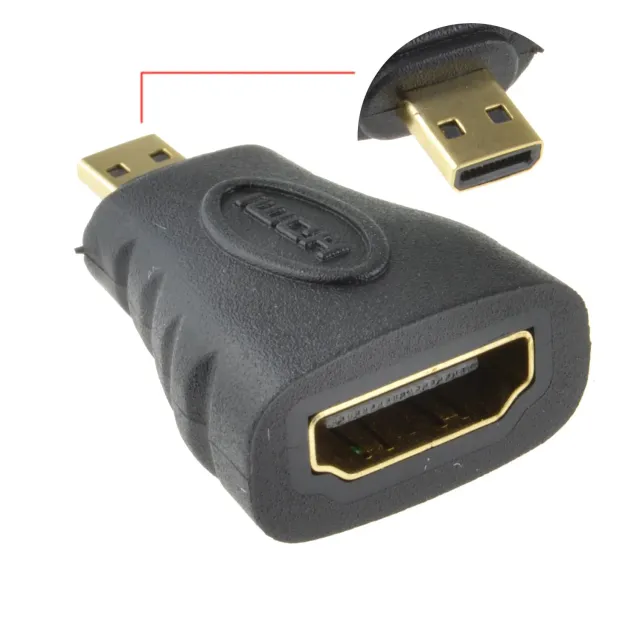 Kenable HDMI Buchse-Micro HDMI Stecker Adapter vergoldet