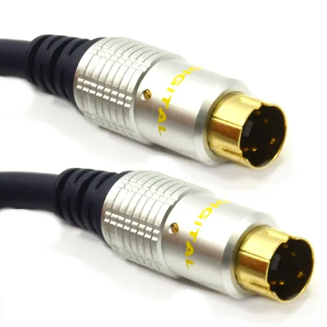 Kenable S-Video Kabel 4-polig 0,5m vergoldet OFC