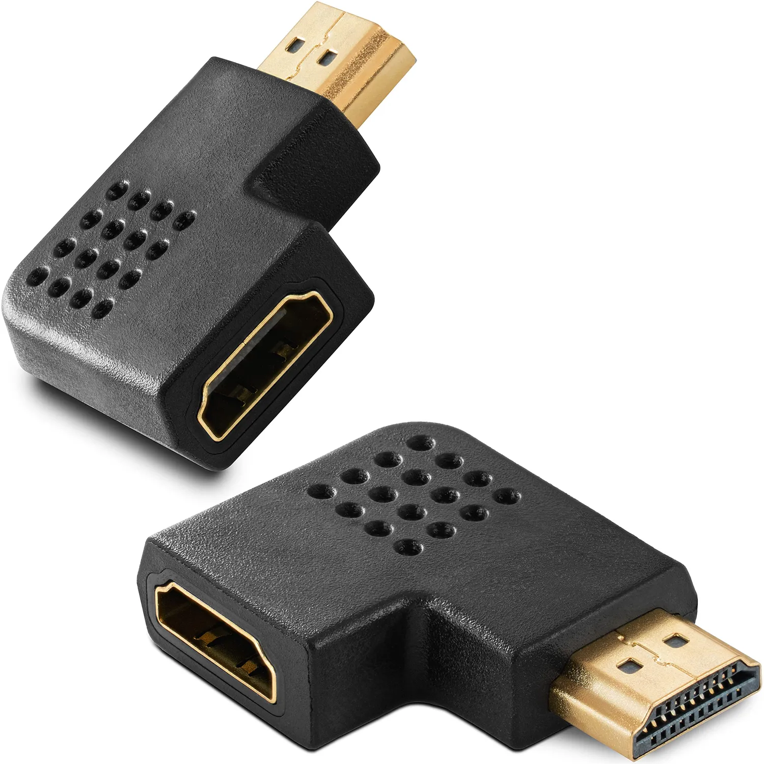 Poppstar HDMI Winkeladapter 270 Grad horizontal 1 Stück 4K