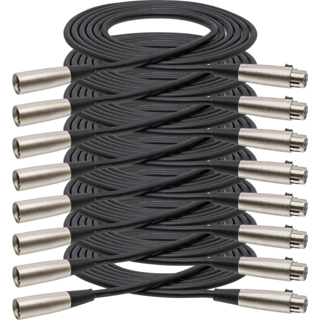 Hosa MCL-110 Mikrofonkabel 3m XLR symmetrisch