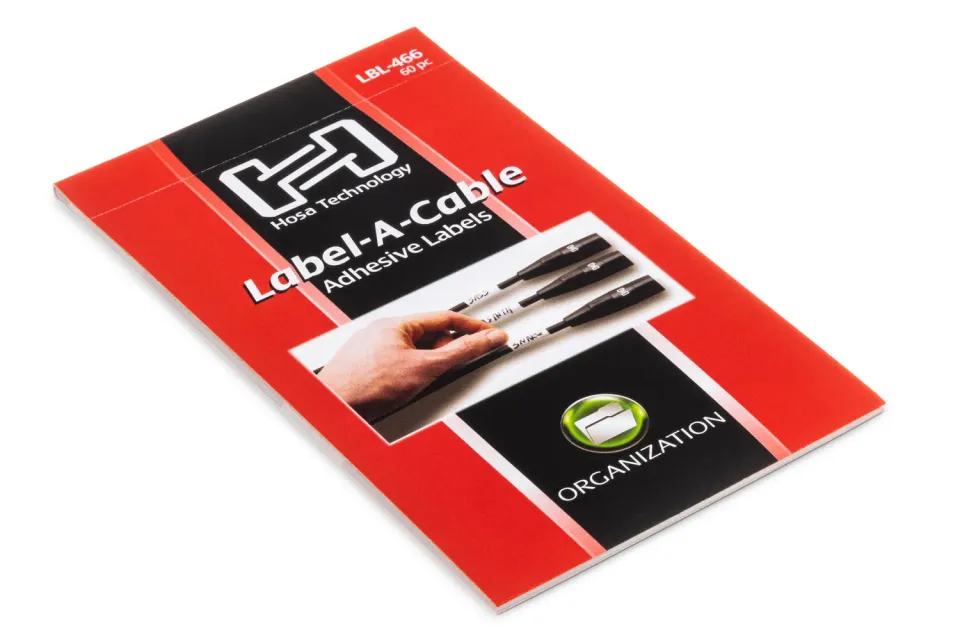 Hosa LBL-466 Label-A-Cable Kabeletiketten