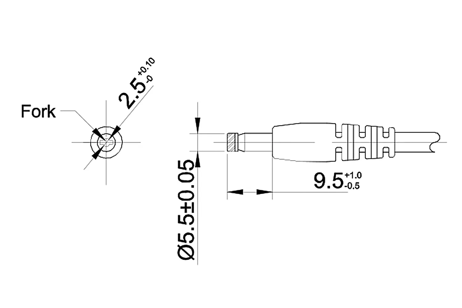 Poppstar 12V 2A Netzteil 5,5/2,5mm 24W EU+UK