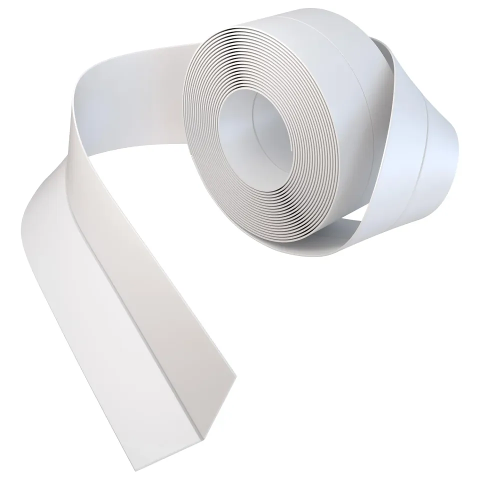Poppstar Fugendichtband selbstklebend weiß 3,3m x 38mm wasserdicht