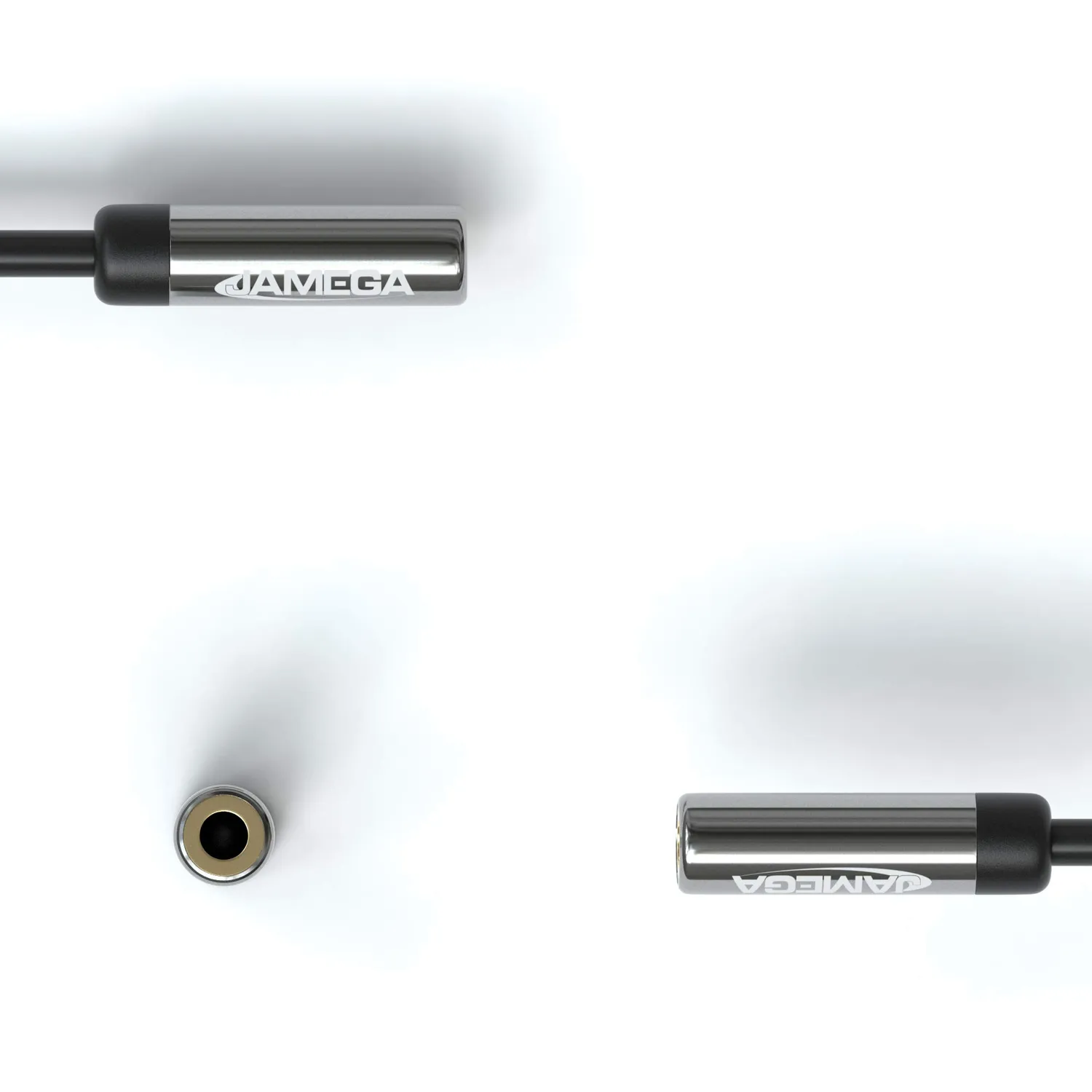 JAMEGA Klinken-Adapterkabel 6,3mm Stecker 0,1m stereo