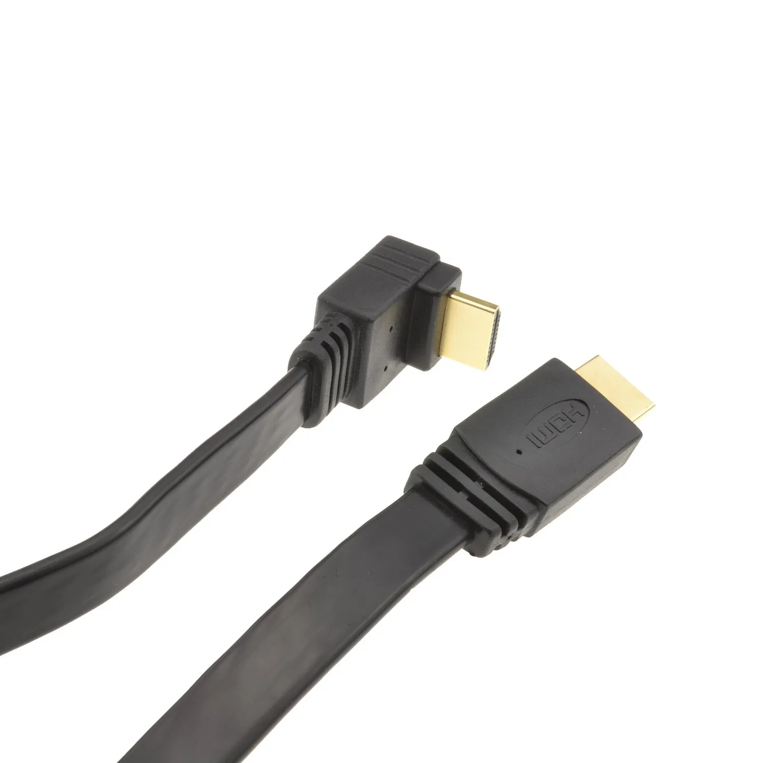 Kenable HDMI Kabel flach gewinkelt 5m High Speed