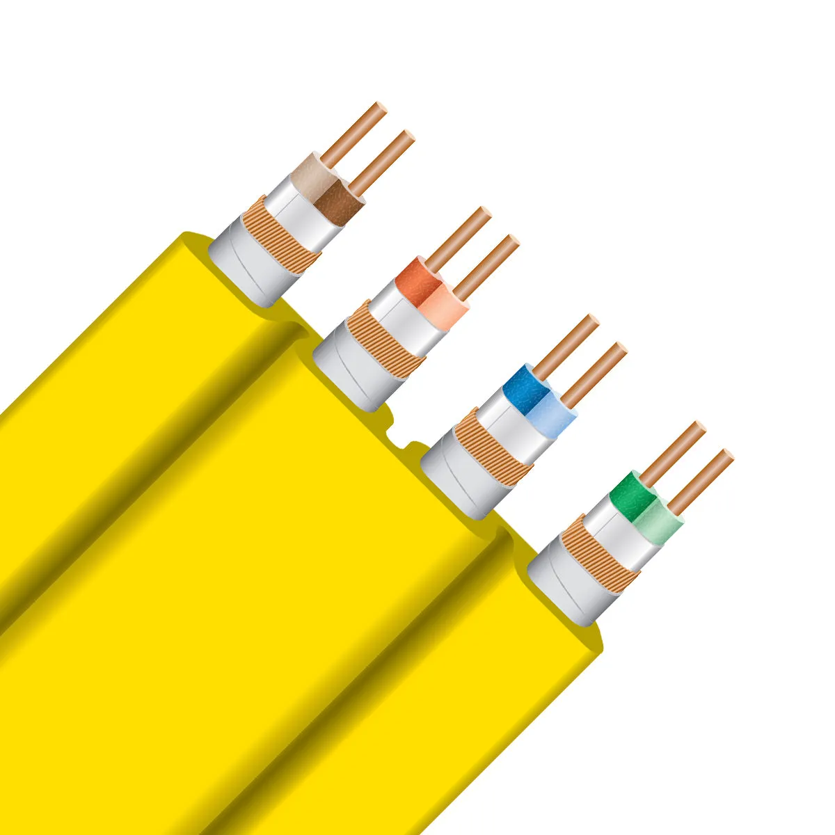WireWorld Chroma 10 Netzwerkkabel 1m Meterware OFC