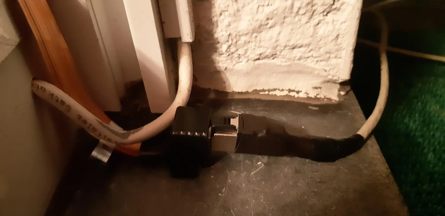 Good Connections RJ45 Fensterdurchführung 51 cm transparent
