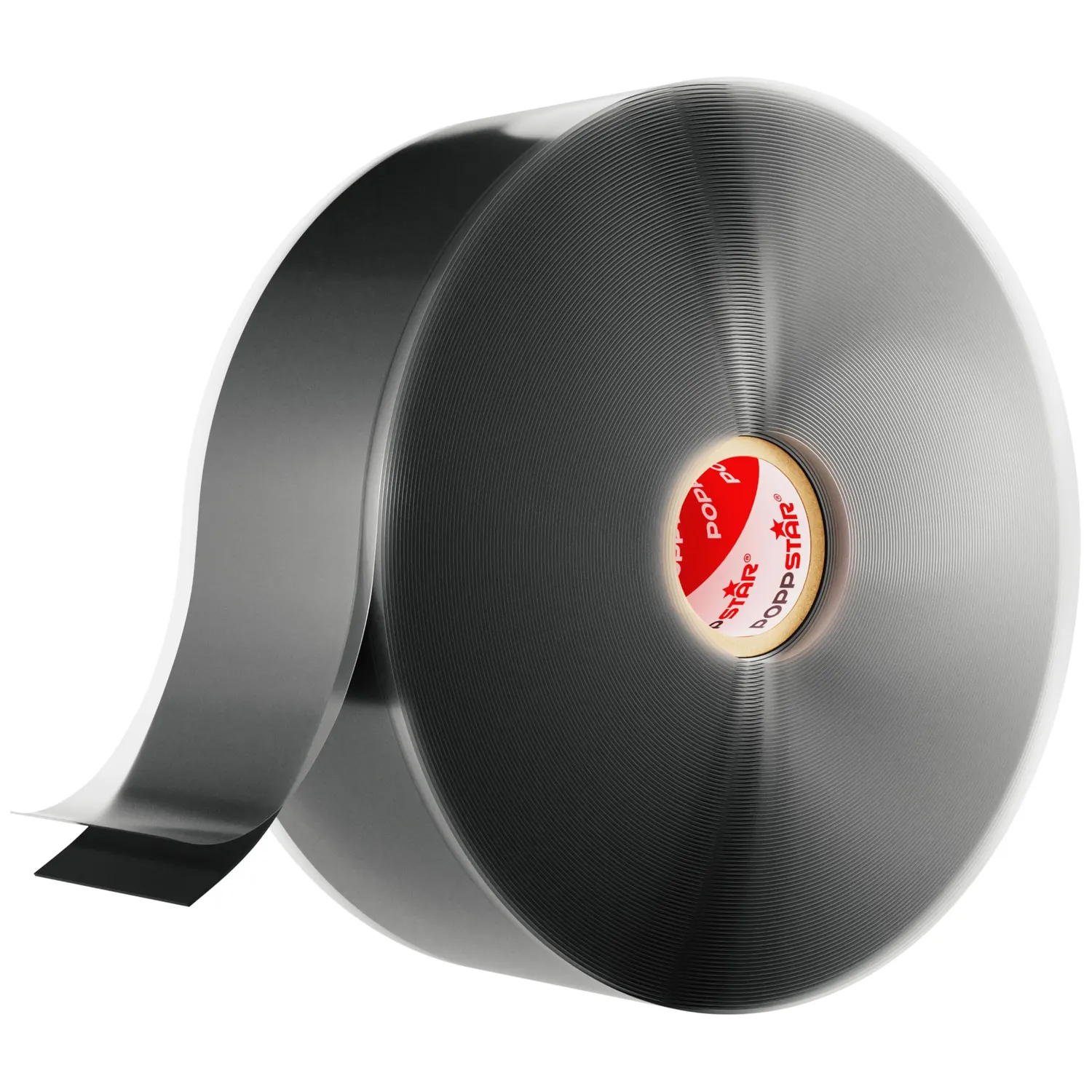 Poppstar Silikonband selbstverschweißend 3m schwarz