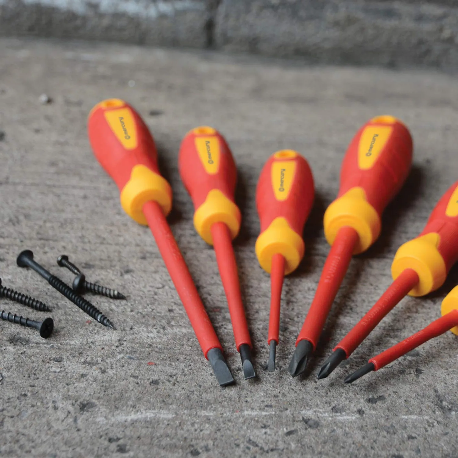 Kenable VDE Schraubendreher Set 6-teilig 1000V isoliert