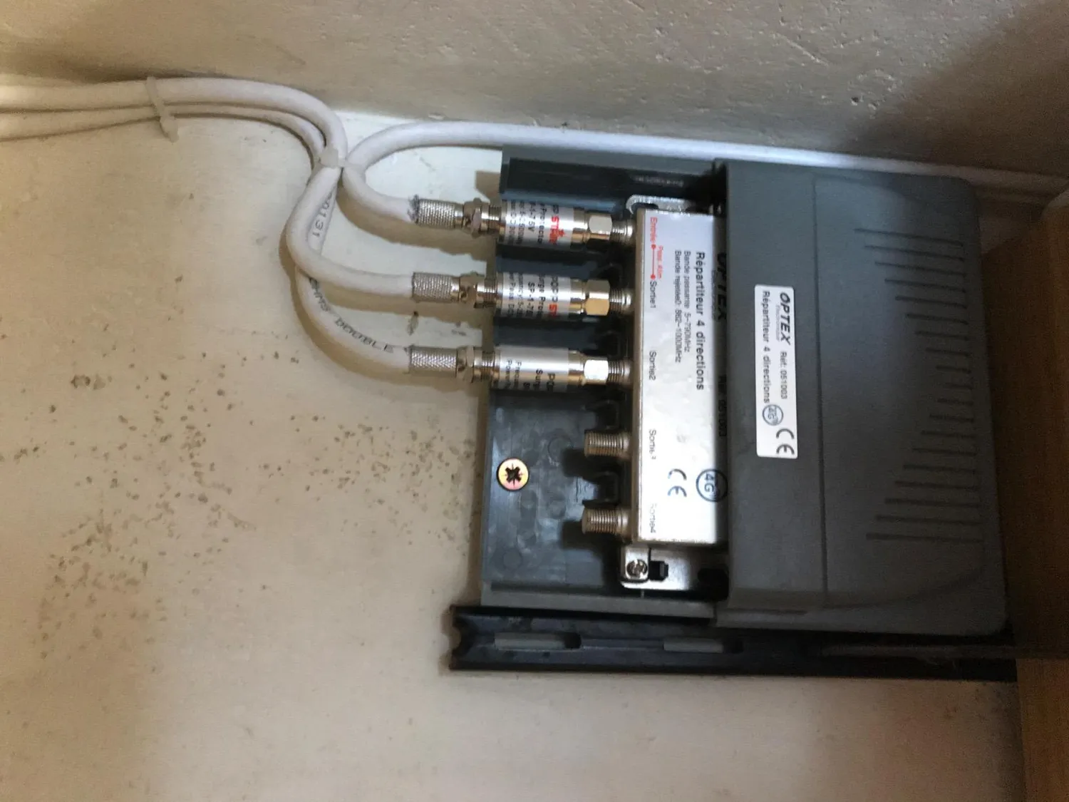 Poppstar Überspannungsschutz Sat-Adapter F 1x 2300 MHz