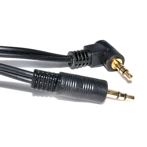 Kenable 006050 Audiokabel 3,5mm 2m schwarz Stereo