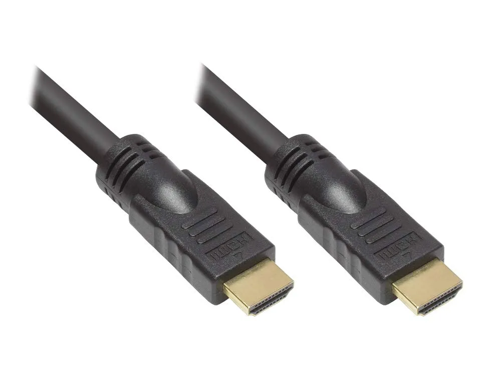 Good Connections High-Speed HDMI-Kabel 0,5 m schwarz 4K