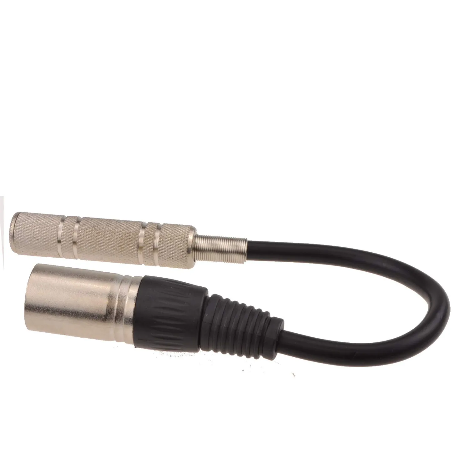 Kenable XLR Adapterkabel Stecker auf 6,35 mm 20 cm