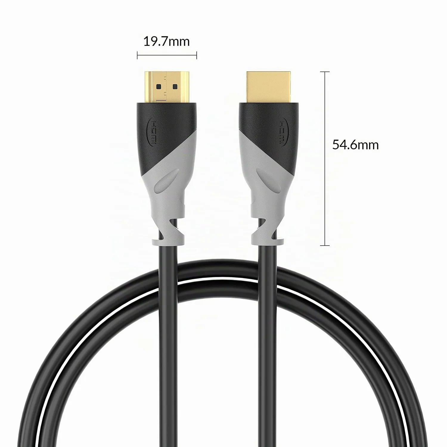 JAMEGA High Speed HDMI Kabel 4K 60Hz 4m schwarz
