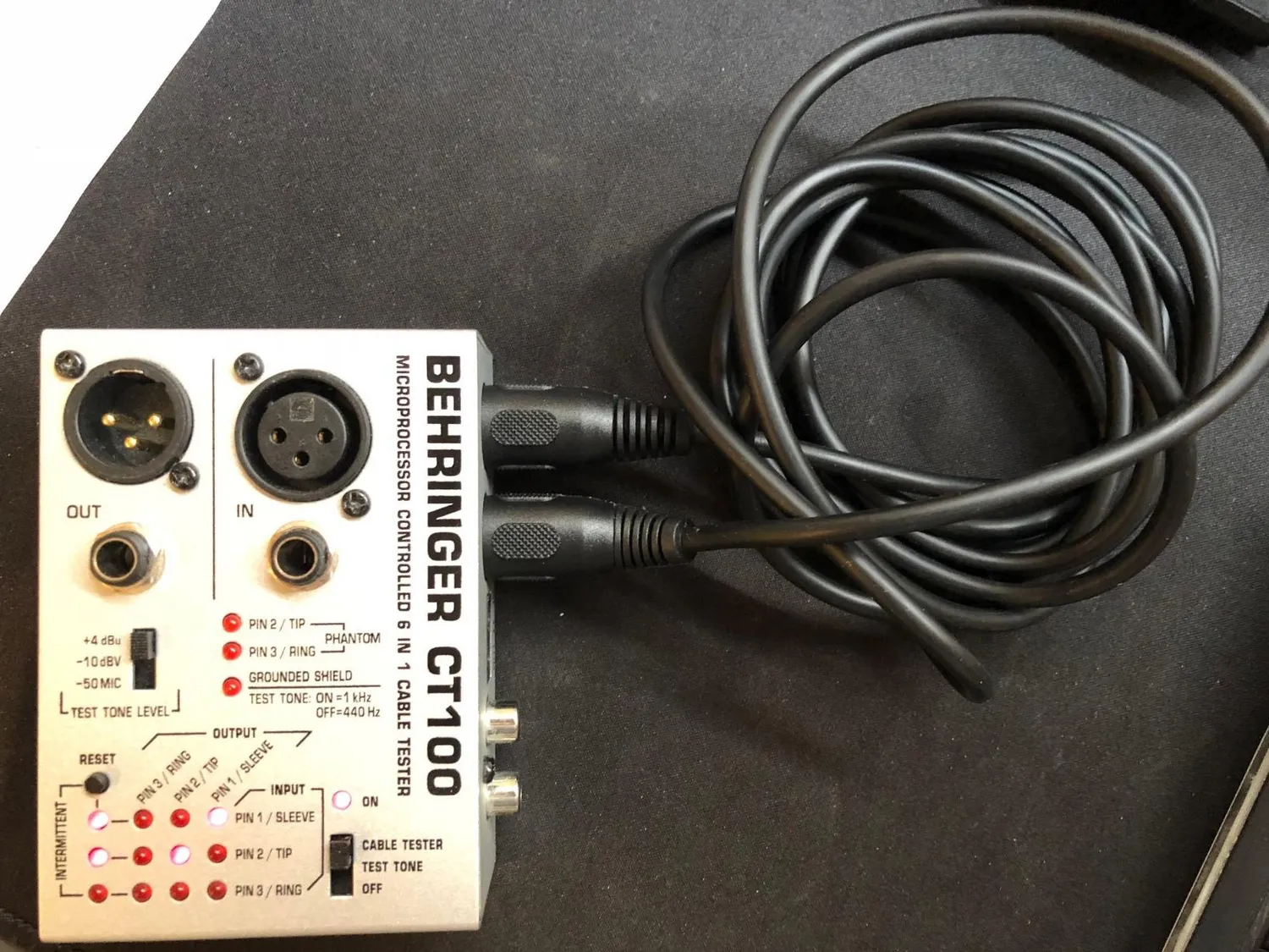Kenable MIDI Kabel 5-pol DIN 0,5m schwarz 5-pin