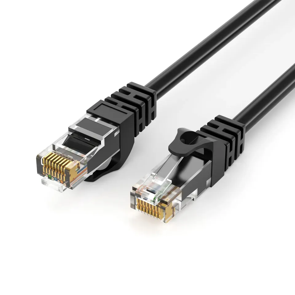 Jamega Cat.6 Netzwerkkabel 0,25m schwarz Gigabit