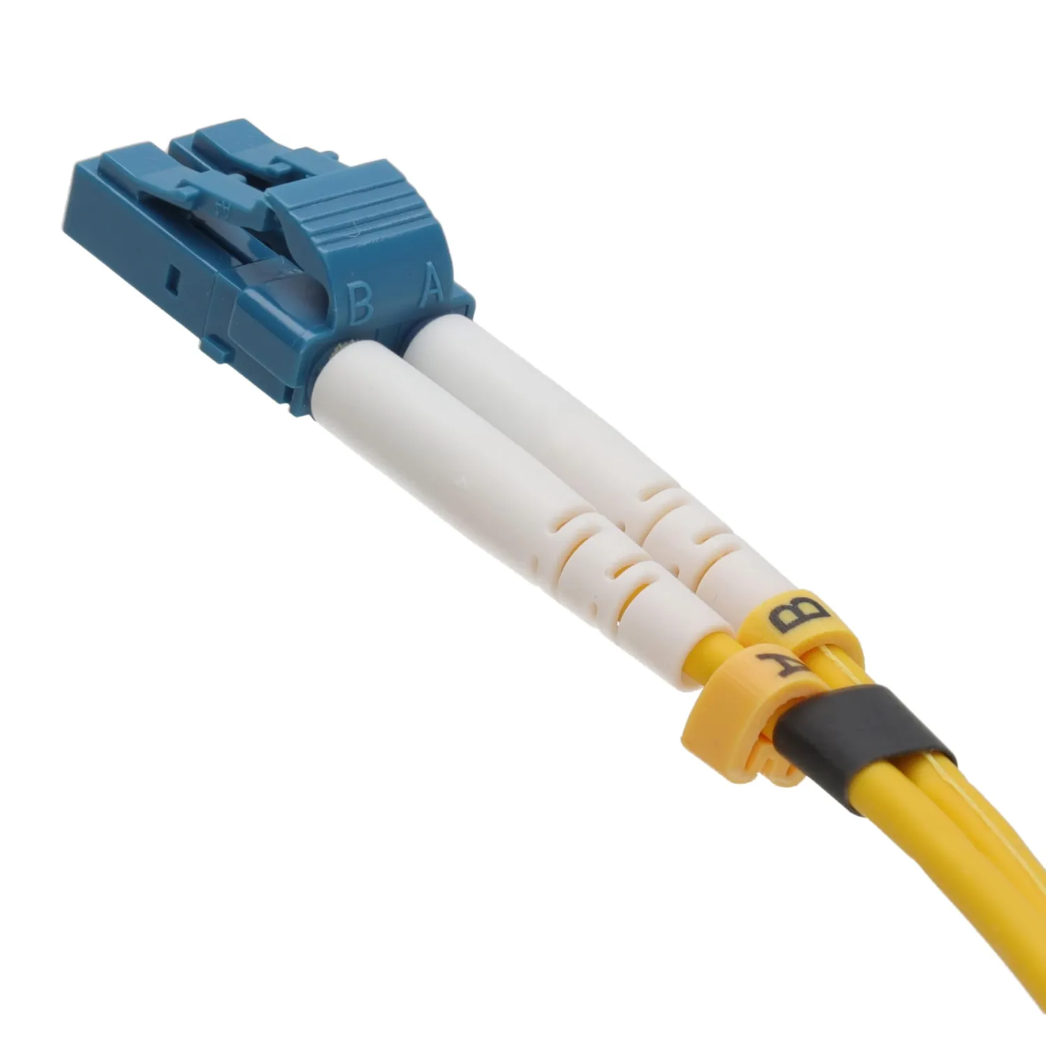 Kenable OS2 Glasfaserkabel LC-LC Duplex 9/125 2m Gelb Singlemode
