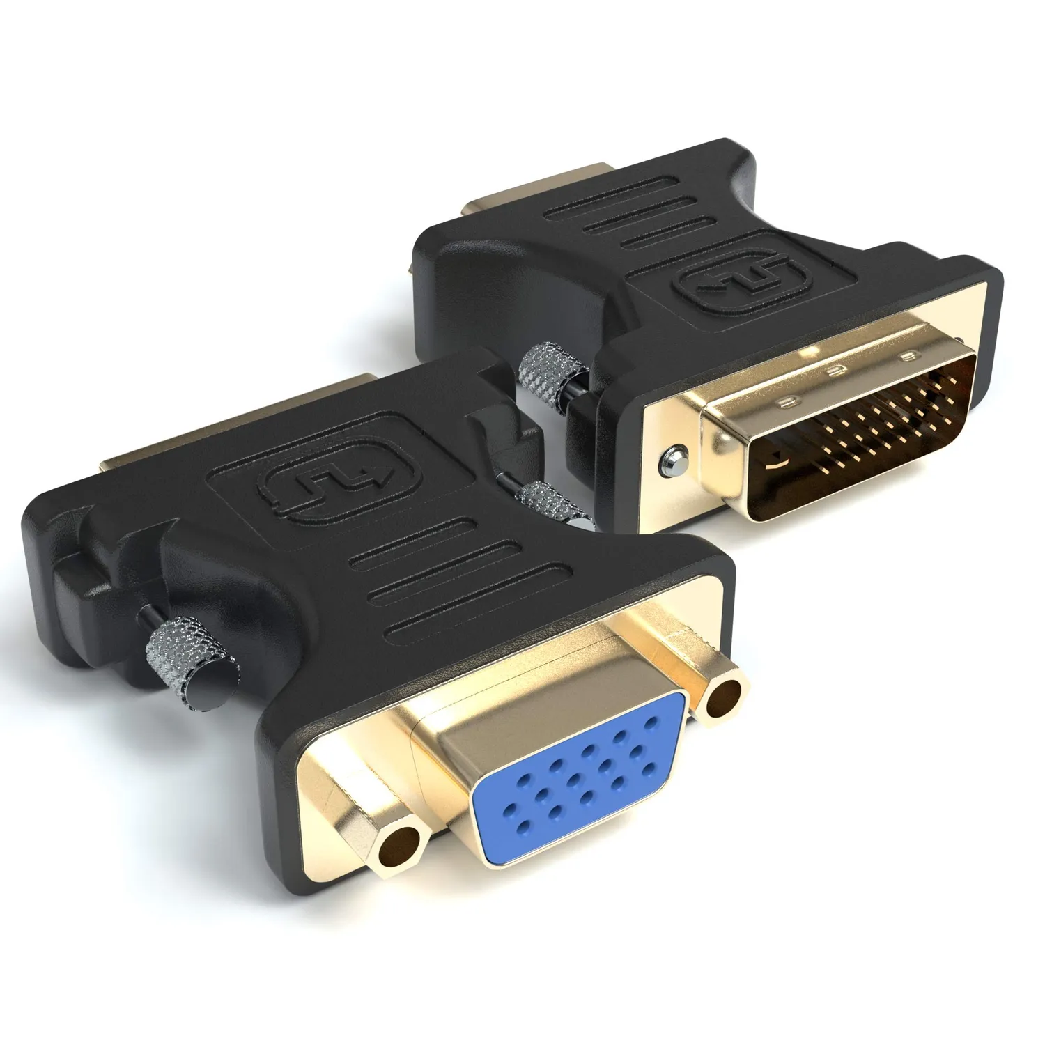 Jamega DVI-I 24+5 auf VGA Adapter Full HD 1080p