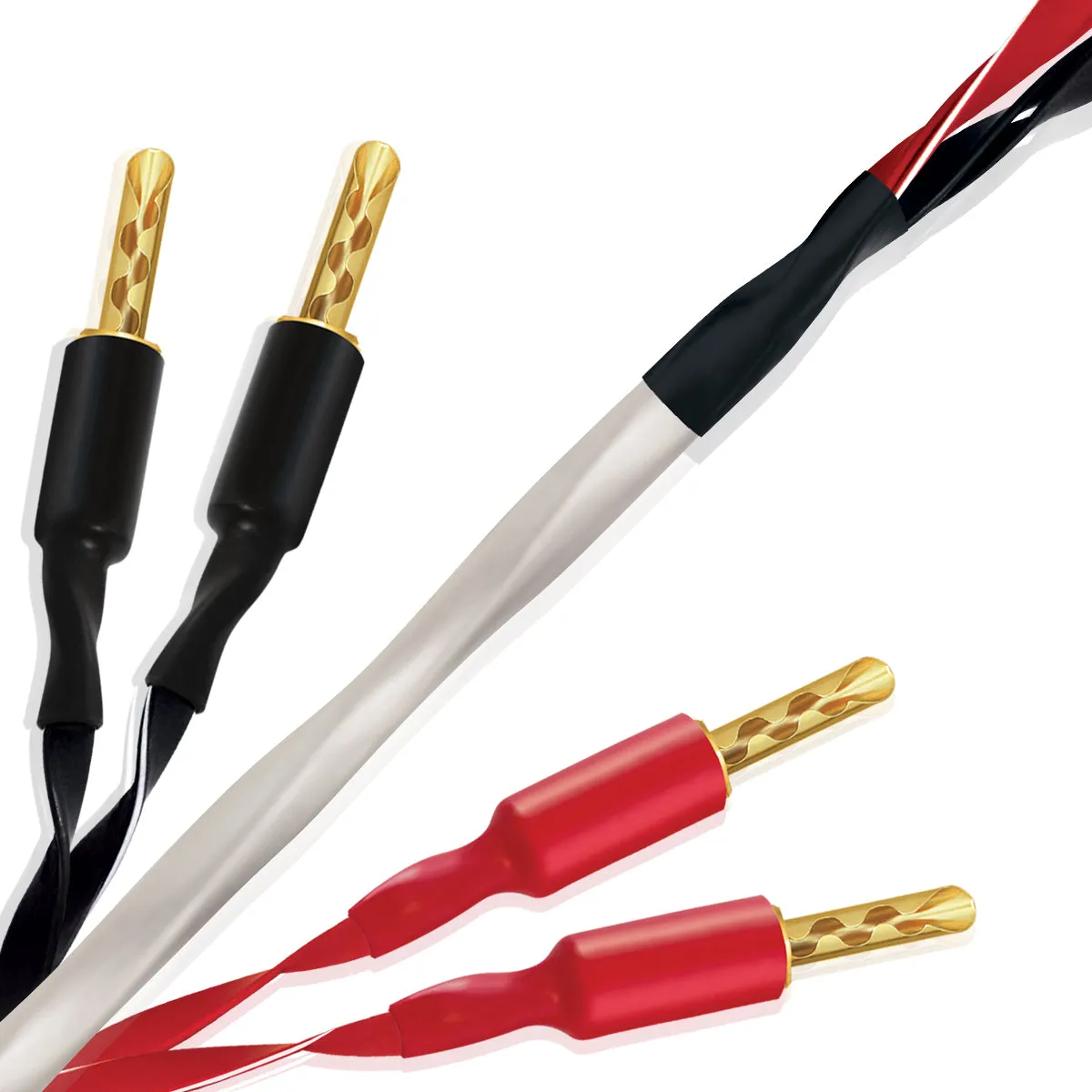 WireWorld Luna 10 Lautsprecherkabel 2,0m Paar OFC