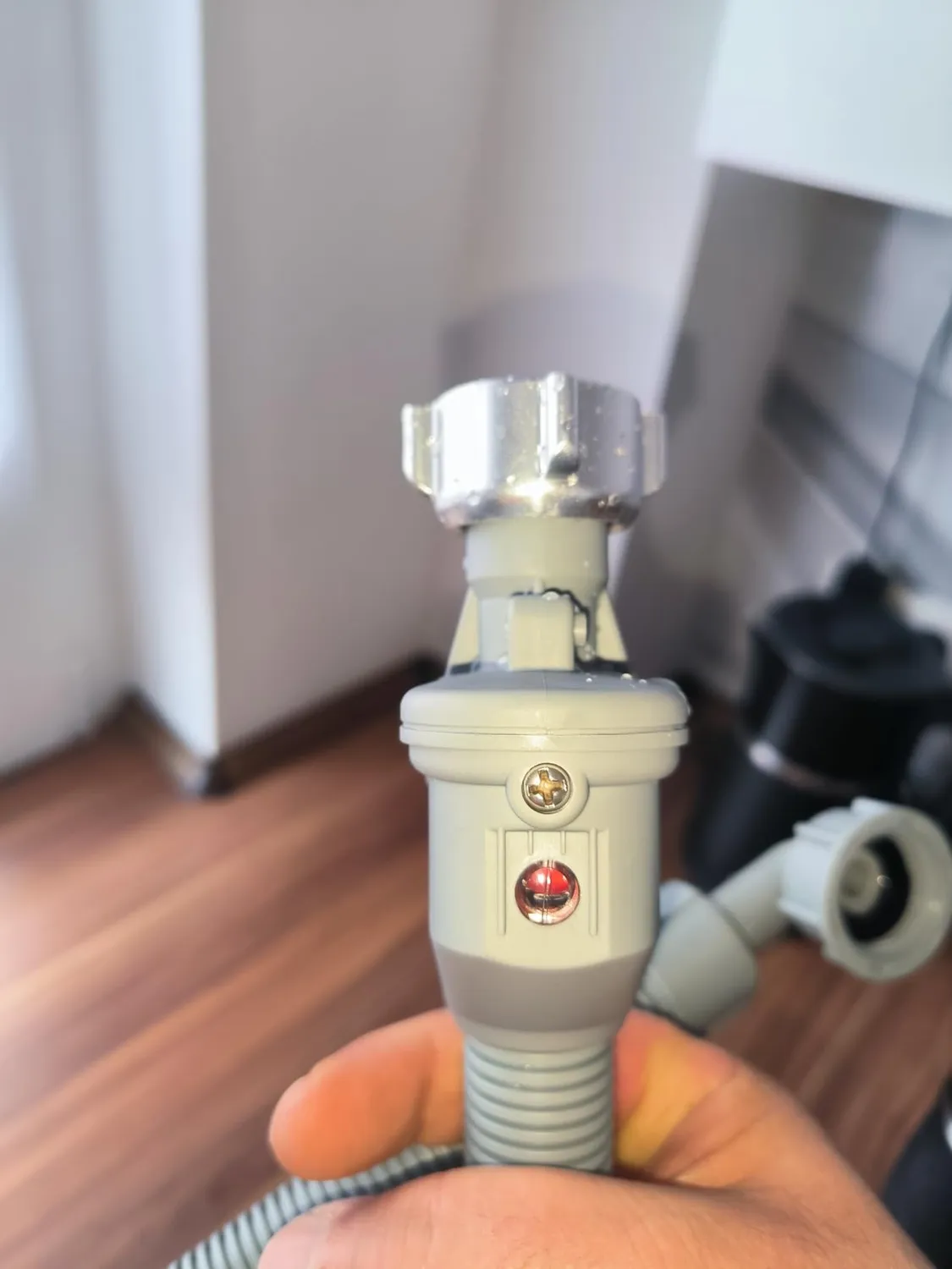 Poppstar Aquastop-Schlauch 1,5 m 3/4 Zoll Waschmaschine
