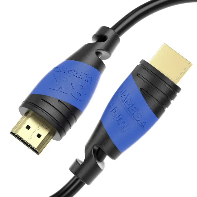 JAMEGA 8K HDMI Kabel 2.1 0,25m schwarz 48Gbps