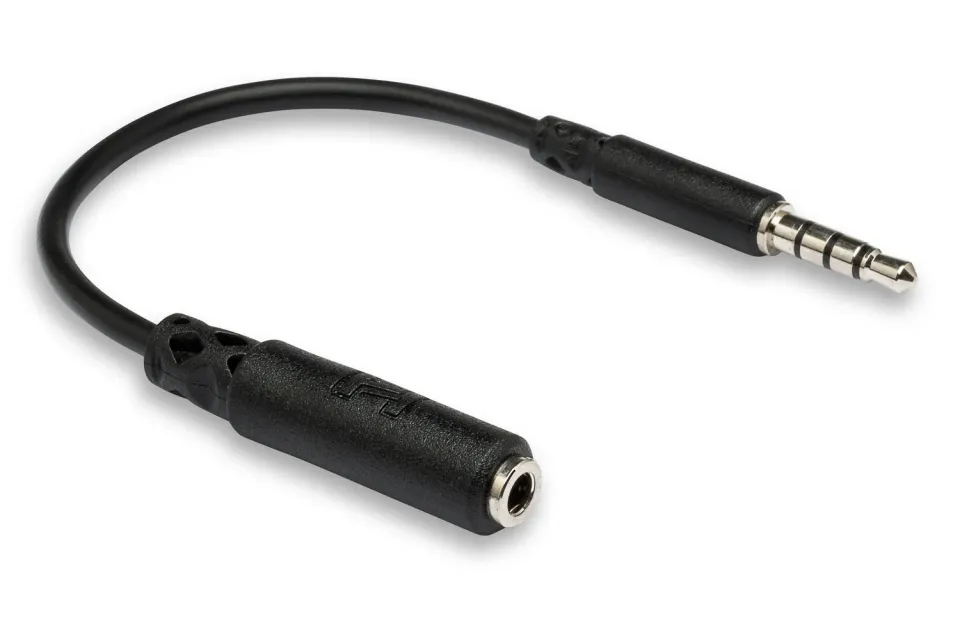 Hosa MHE-158 Kopfhöreradapter 3,5 auf 6,3mm