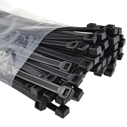 Kenable Kabelbinder 450 x 9 mm Nylon schwarz 100 Stück