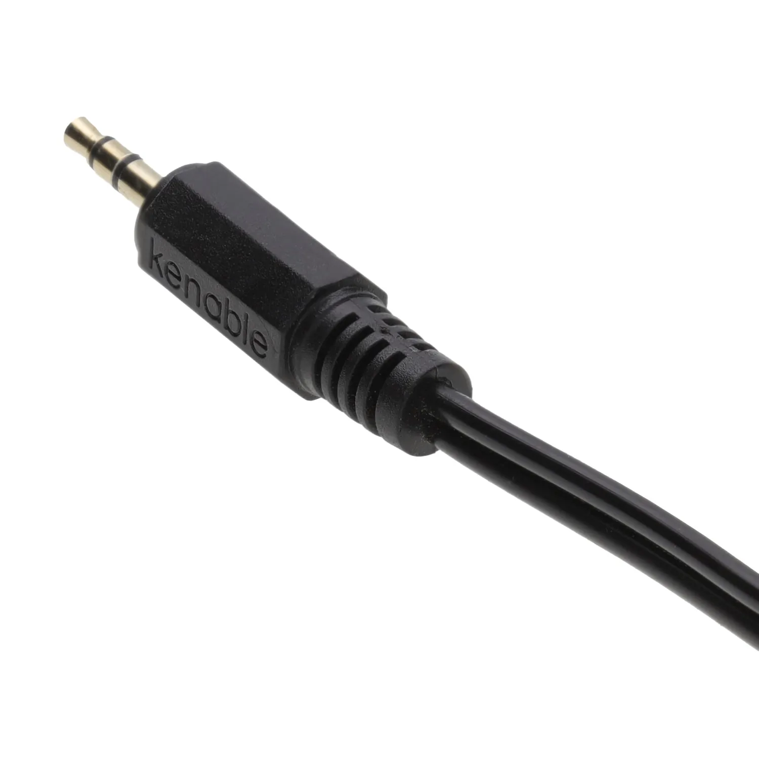 Kenable 3,5mm Klinke Verlängerungskabel 3m schwarz Stereo